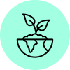Waste commodization icon